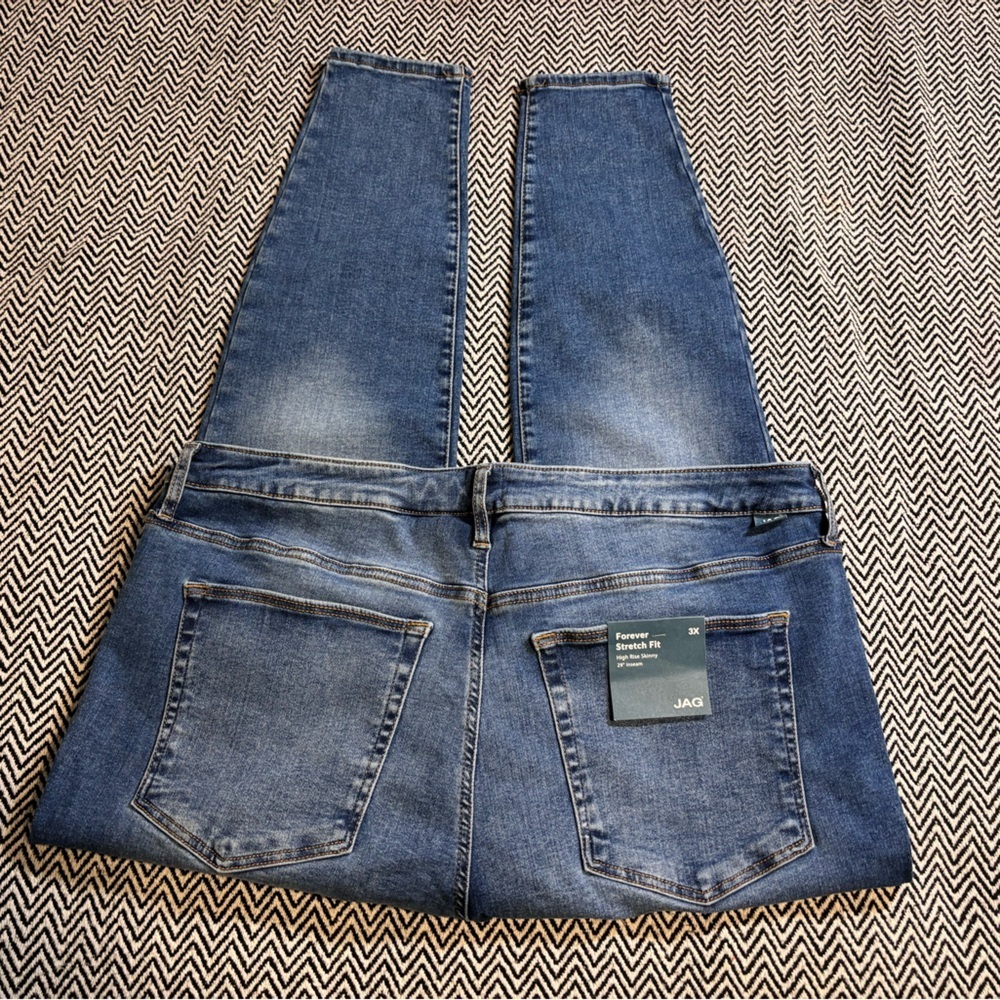 JAG | Forever Stretch Fit Jeans | Skinny Jeans | Sz 3X - Picture 3 of 12